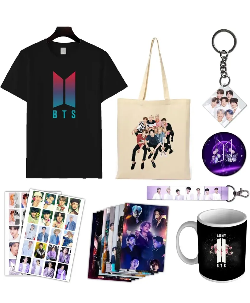 Woopme BTS Gift Kit For Girls Boys Bts Army,Fans | 8 Product