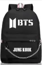JUNGKOOK Korean KPop BTS Printed Women's & Girls Backpack | Best Small School & College Bag | Best Gift For BTS Fan lover